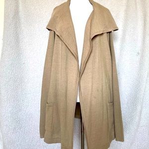 NWT croft & barrow Taupe Cardigan